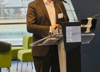 Ludwig Dvořák bei der Preisverleihung
